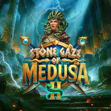 Stone Gaze of Medusa 2 online game logo by Stakelogic on betnationcasino.com